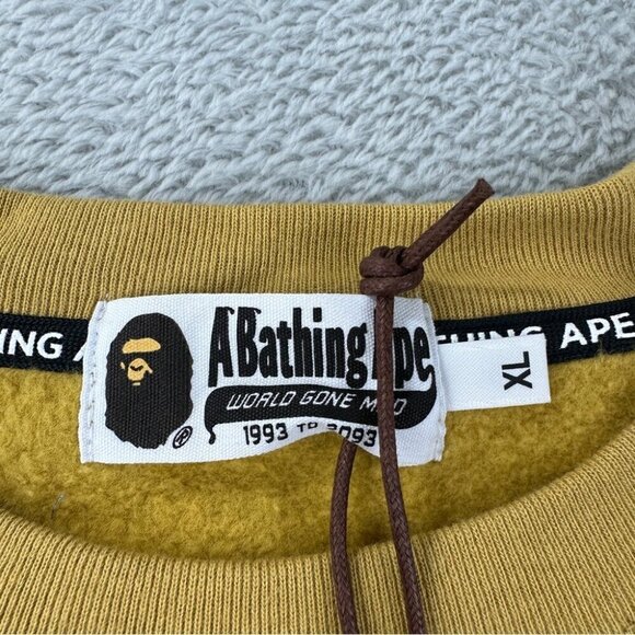 Bape A Bathing Ape Green Camo Crewneck XL - Picture 2 of 14